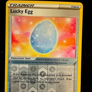 Pokemon - Lucky Egg - 167/202 - Reverse Holo Foil - Sword & Shield - NM/M